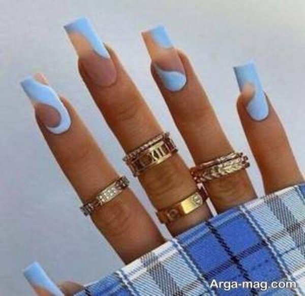 ایده طراحی ناخن زیبا