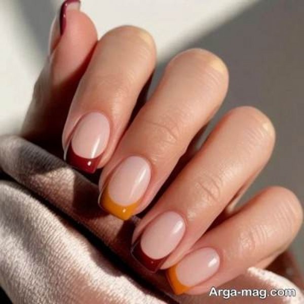 زیباترین طراحی ناخن مربعی