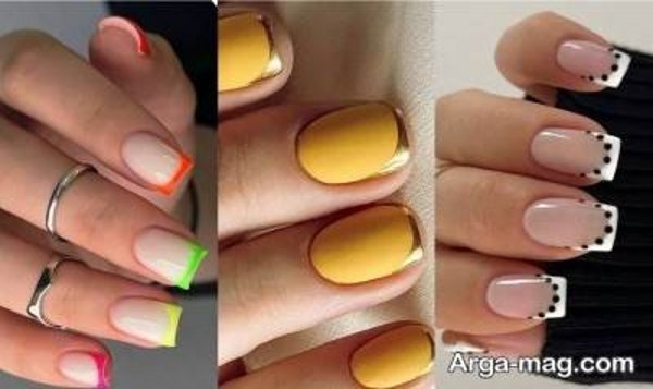 ایده طراحی ناخن خاص