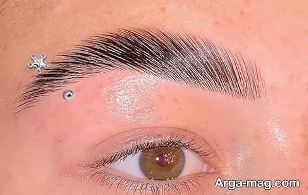 محافظت از پیرسینگ ابرو