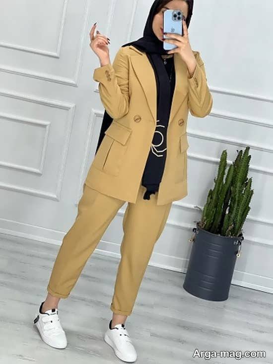 کت شلوار کوتاه دخترانه