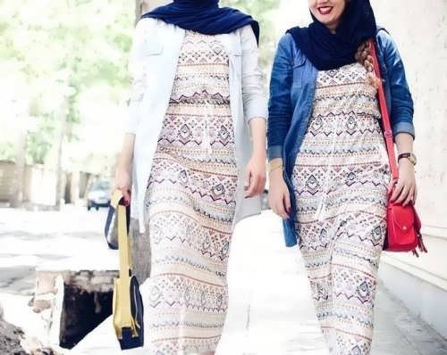 تیپ زنانه خیابانی 