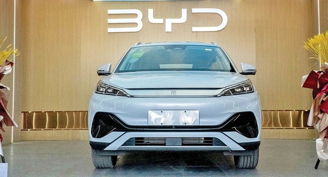 افت فروش BYD