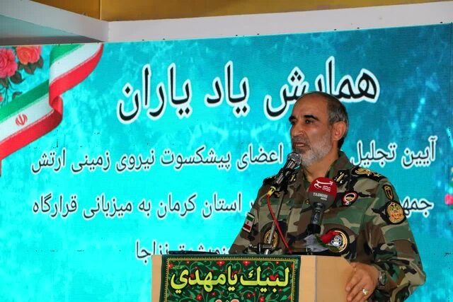 توضیحات امیر جهانشاهی درباره  تجهیزات جدید نیروی زمینی ارتش/  نیروهای مسلح با قاطعیت از تمامیت ارضی کشور دفاع خواهند کرد