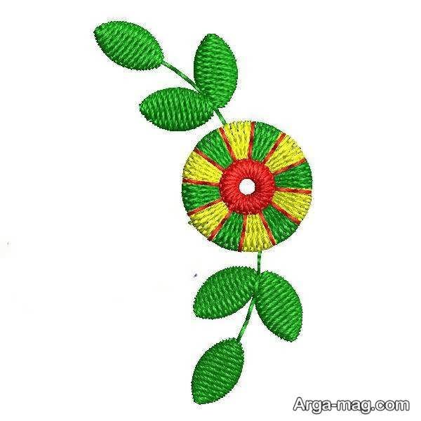 آموزش گلدوزی برگ