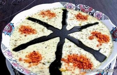 ایده های خلاقانه برای تزیین آش دوغ مجلسی