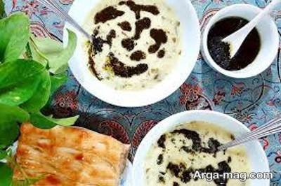 ایده خاص تزیین آش 