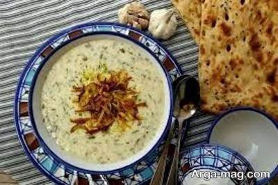 ایده زیبا تزیین آش 