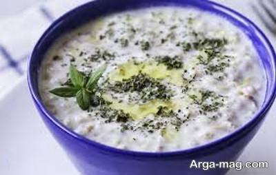 ایده تزیین لاکچری آش 