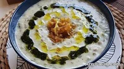 ایده تزیین زیبا آش 