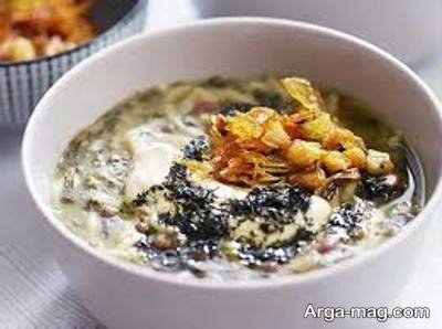 انواع ایده تزیین آش 