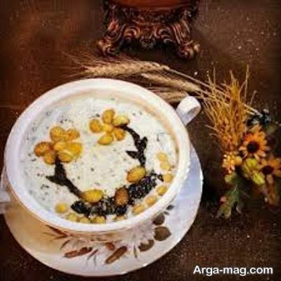 ایده لاکچری تزیین آش 