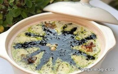 تزیینات خاص آش دوغ