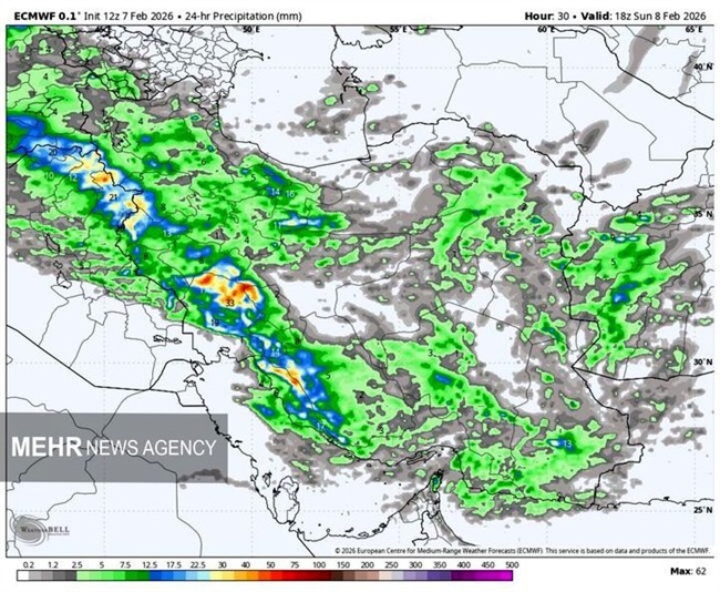 بارش برف و باران تا چه زمانی ادامه دارد؟/ هشدار هواشناسی درباره وضعیت هوا در تهران