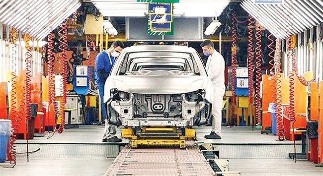 نیش‌ترمز تورم تولید خودرو  در  پاییز