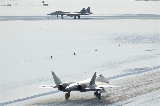 سوخو 57 جدید از راه رسید