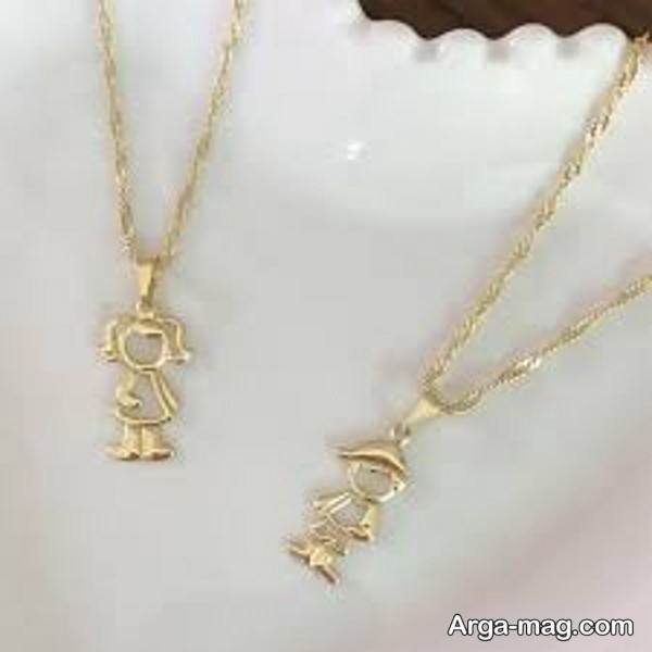 مدل گردنبند نوزادی لاکچری