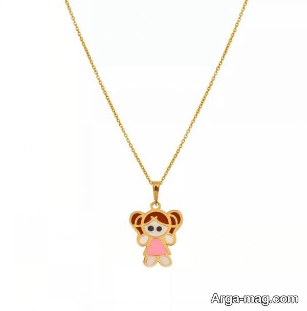 گردنبند نوزادی زیبا