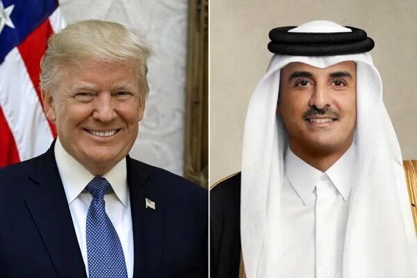گفتگوی ترامپ و امیر قطر در آستانه دیدار با نتانیاهو