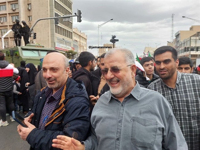 حضور متفاوت سردار قاآنی در راهپیمایی 22 بهمن/ سردار پاکپور هم بود + تصاویر