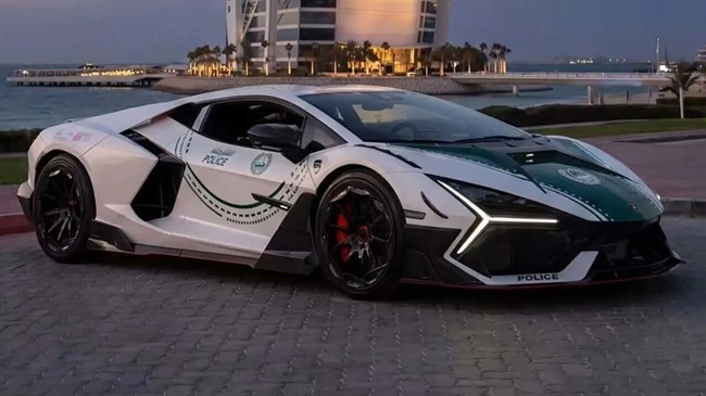 ماشین پلیس جدید دبی (+عکس)