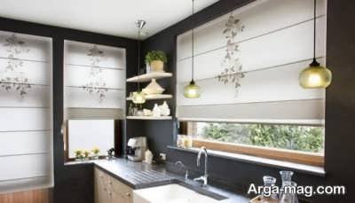 انواع پرده های آشپزخانه