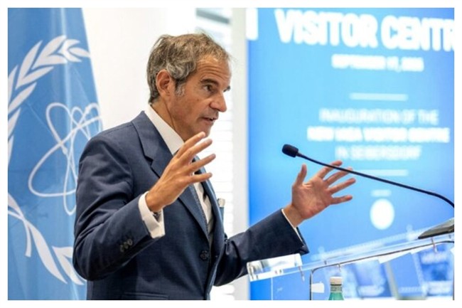 گروسی: اورانیوم ایران برای ساخت 12 بمب هسته‌ای کافی است