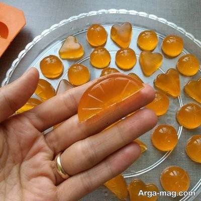 نحوه تهیه پاستیل پرتقالی