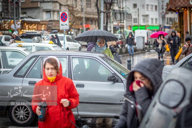 سامانه بارشی هفته آینده کشور را فرا می‌گیرد