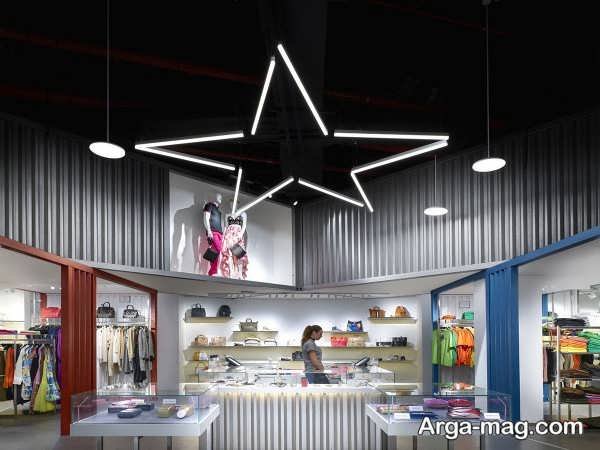 اصل های نورپردازی فروشگاه