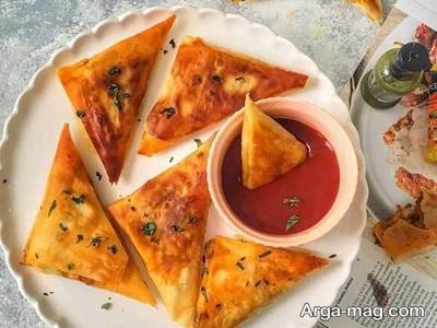 نحوه تهیه سمبوسه تن ماهی