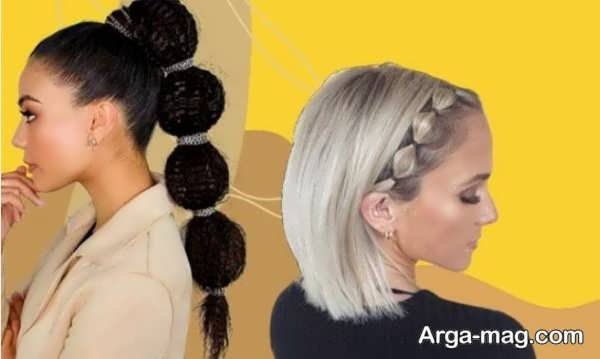 بافت مو حبابی