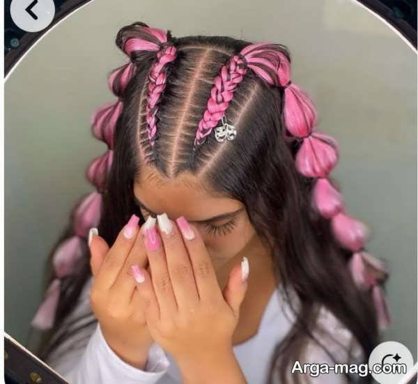 بافت مو حبابی