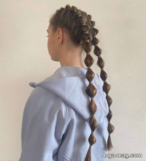 بافت مو حبابی