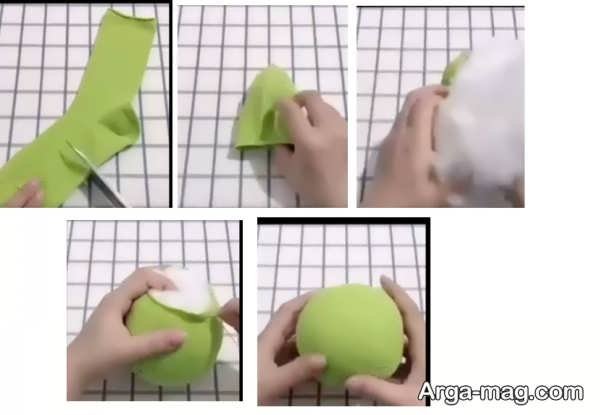 ساخت عروسک قورباغه