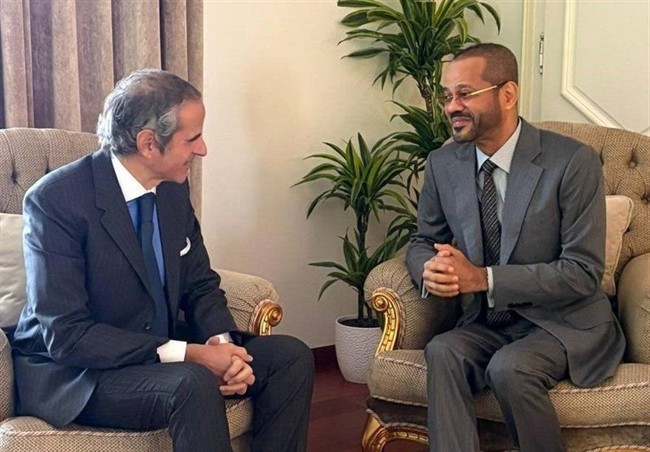 دیدار وزیر خارجه عمان و گروسی با موضوع پرونده هسته‌ای ایران