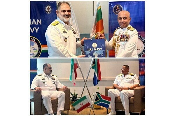 جزئیات دیدار امیر دریادار ایرانی با فرماندهان نیروی دریایی آفریقای جنوبی و سریلانکا