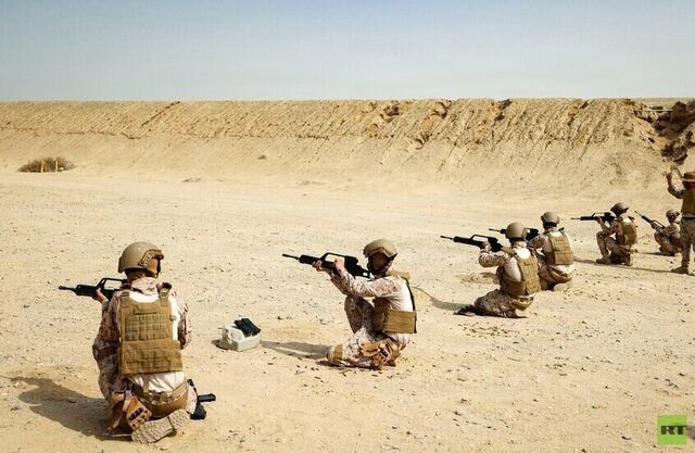 سنتکام تصاویری از تمرین‌ نظامیان آمریکایی در منطقه منتشر کرد