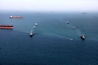 اجرای تمرین عکسبرداری هوایی در رزمایش مرکب دریایی ایران و روسیه