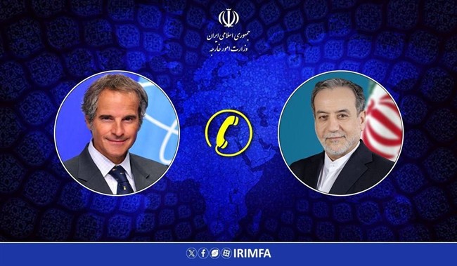 گفت‌و‌گوی عراقچی با گروسی درباره مذاکرات