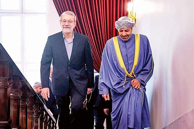 لاریجانی عازم عمان می‌شود