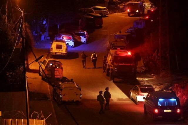 حادثه زیرگیری در کرانه باختری/ یک پلیس صهیونیست مجروح شد