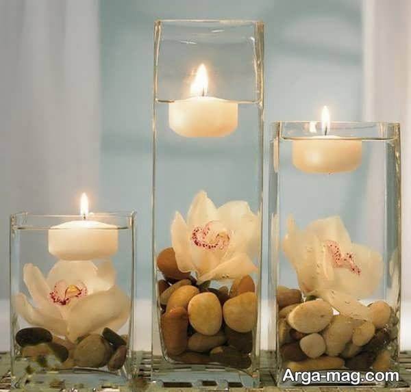 ایده دیزاین خاص شمع سفره هفت سین