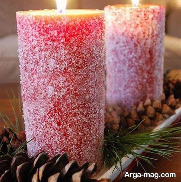 خاص ترین تزیین شمع سفره هفت سین