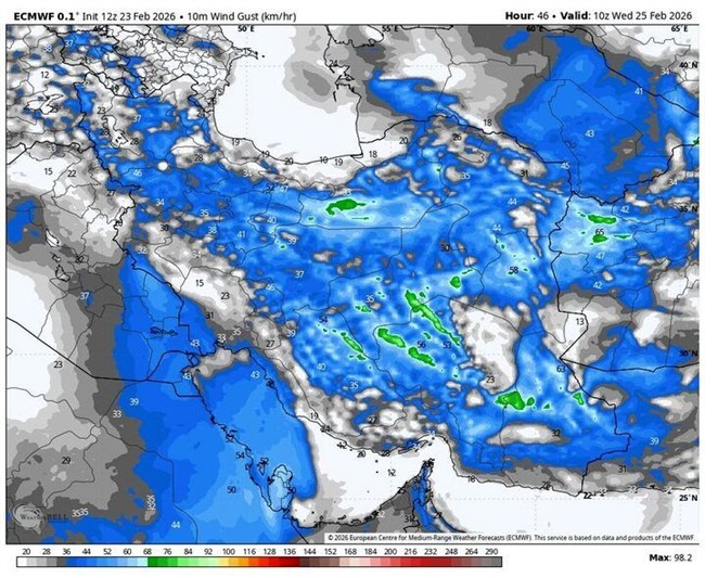 بارش برف و باران در 7 استان کشور/ سامانه بارشی جدید در راه کشور است