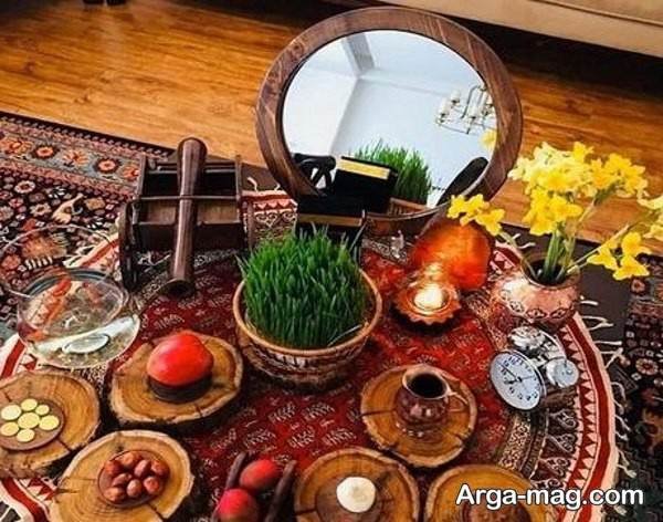 ایده های سفره هفت سین زیبا