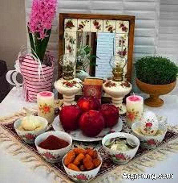 ایده منحصر به فرد سفره هفت سین