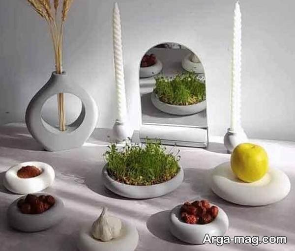 سفره هفت سین 1404 ساده