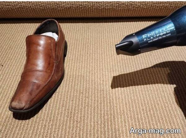 برطرف کردن چروک کفش