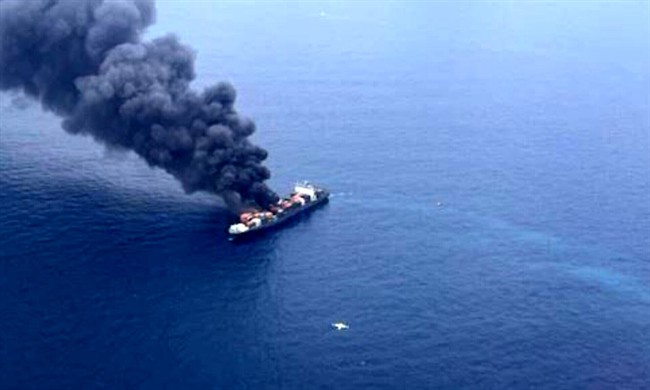 حادثه دریایی در نزدیکی بندر کویت